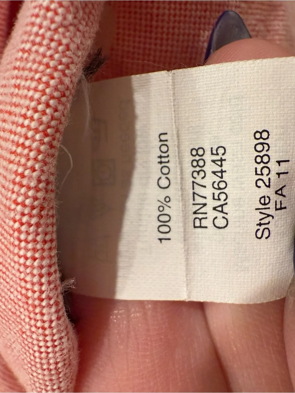 J. Crew Men’s Pink Button-Down Oxford Shirt